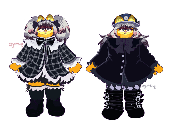ALTERNATE GARFSONA OUTFITS